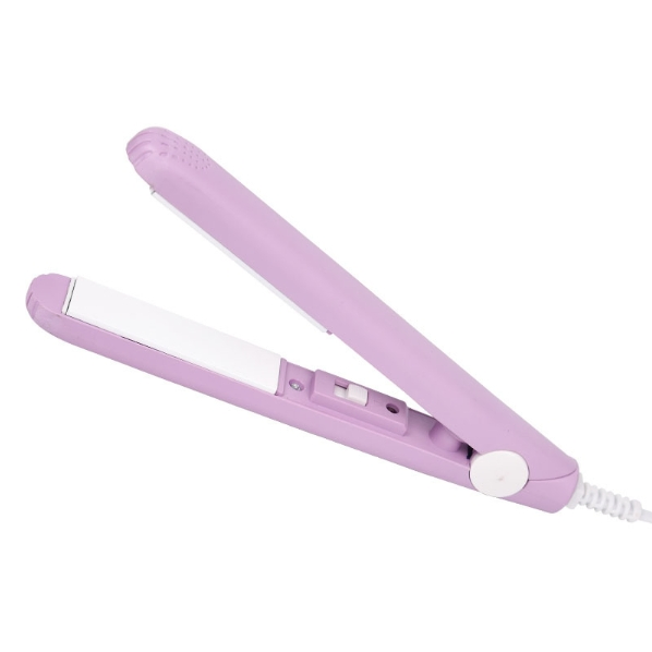 Mini Hair Straightener & Curling Iron, 2-in-1 Hair Straightener and Curler, Small Flat Iron for Styling