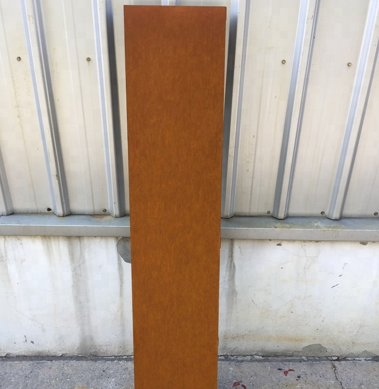Metal Curtain Wall Exterior 4mm Corten Steel Facade Decoration Cladding Panel