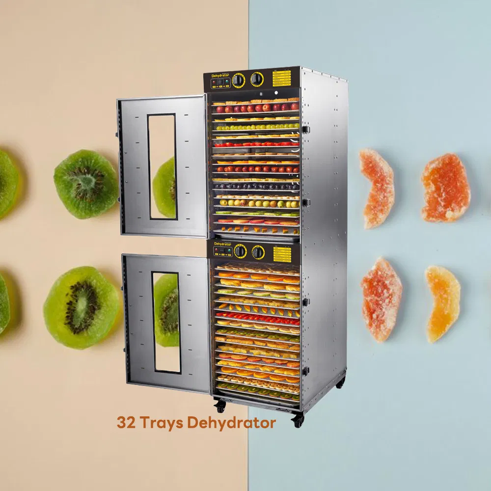 Two Individual Rooms Fruit Dryer Commercial Food Dehydrator