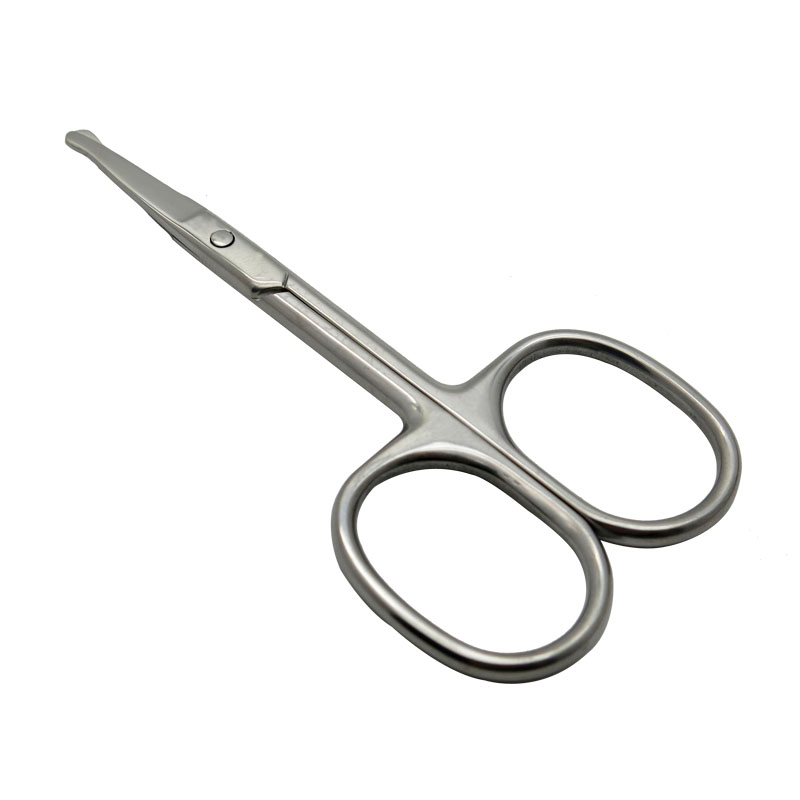 3.5mm Thickness 3.5inch Stainless Steel Eyebrow & Nose Hair Manicure Cuticle Scissors