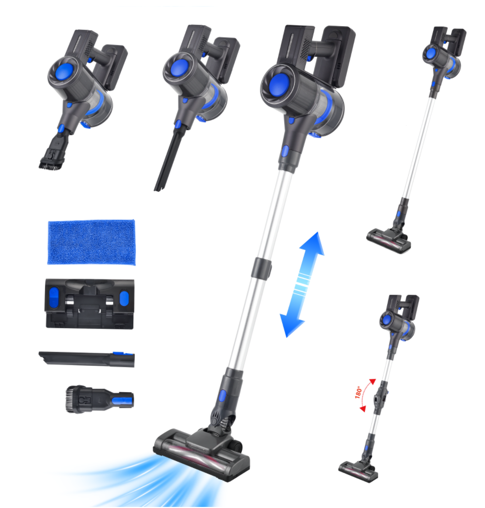 Handy Wet and Dry Vacuum Cleaner with Brushless Motor Technology