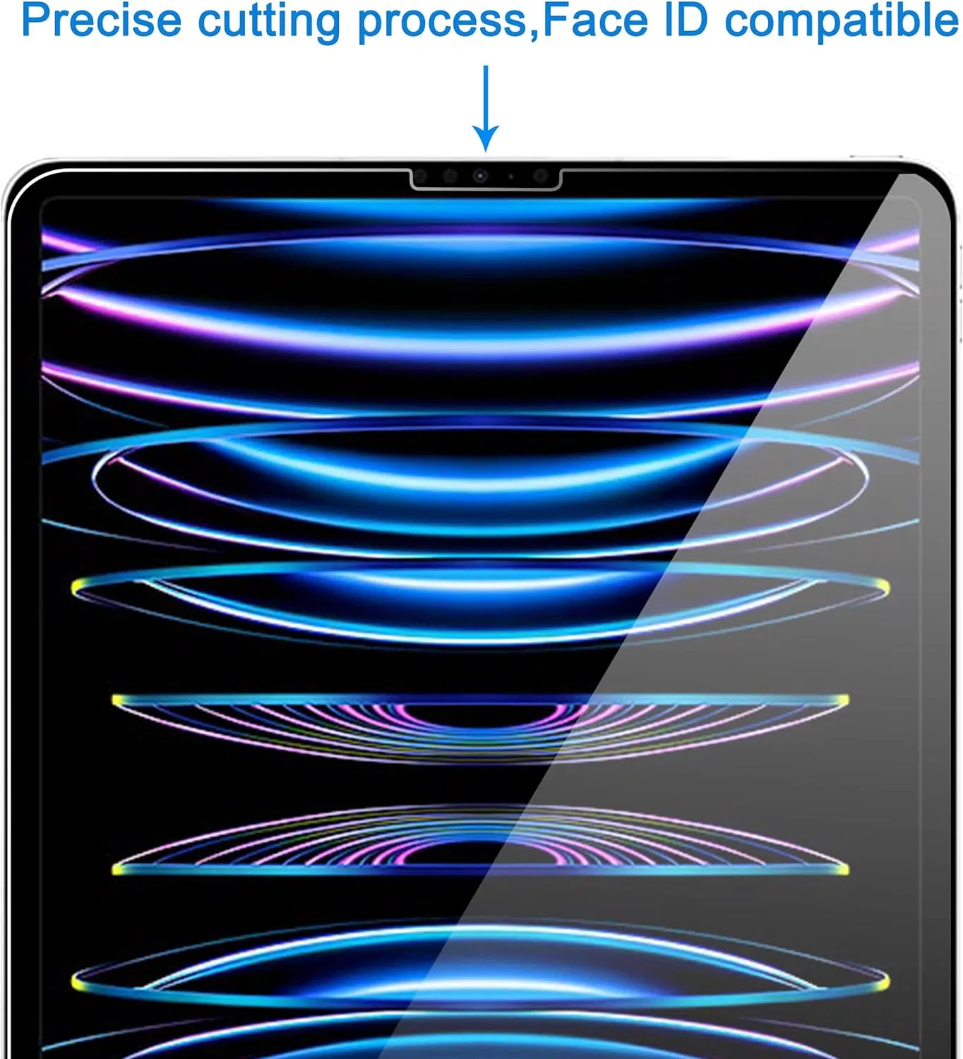 Защитное стекло для iPad 12.9 дюймов (3-6 поколения)