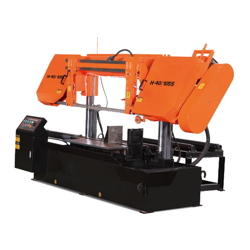 Ленточная пила по металлу полуавтоматическая с ручным натяжением