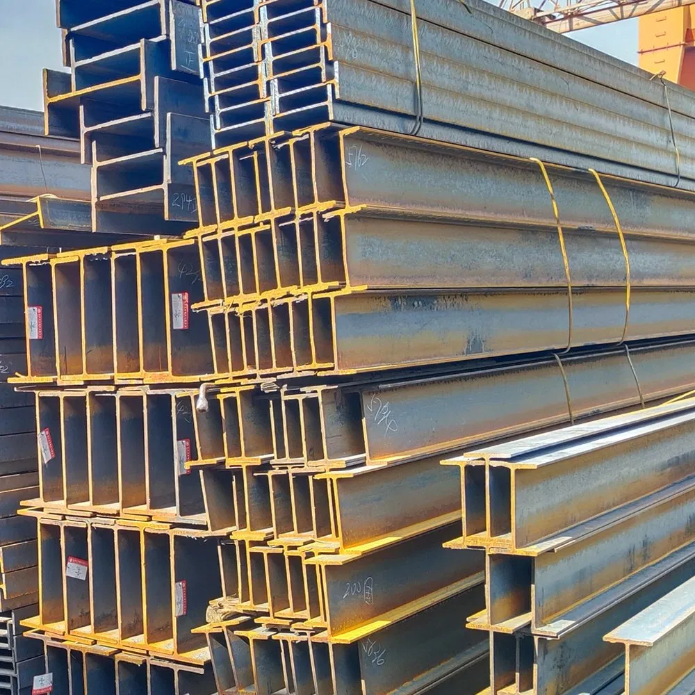 Standard Sizes Universal H Beam Sizes Steel Bridge Construction A36 A992 A572 Hot Rolled Steel Iron H Beam W6X7 Steel H Beam
