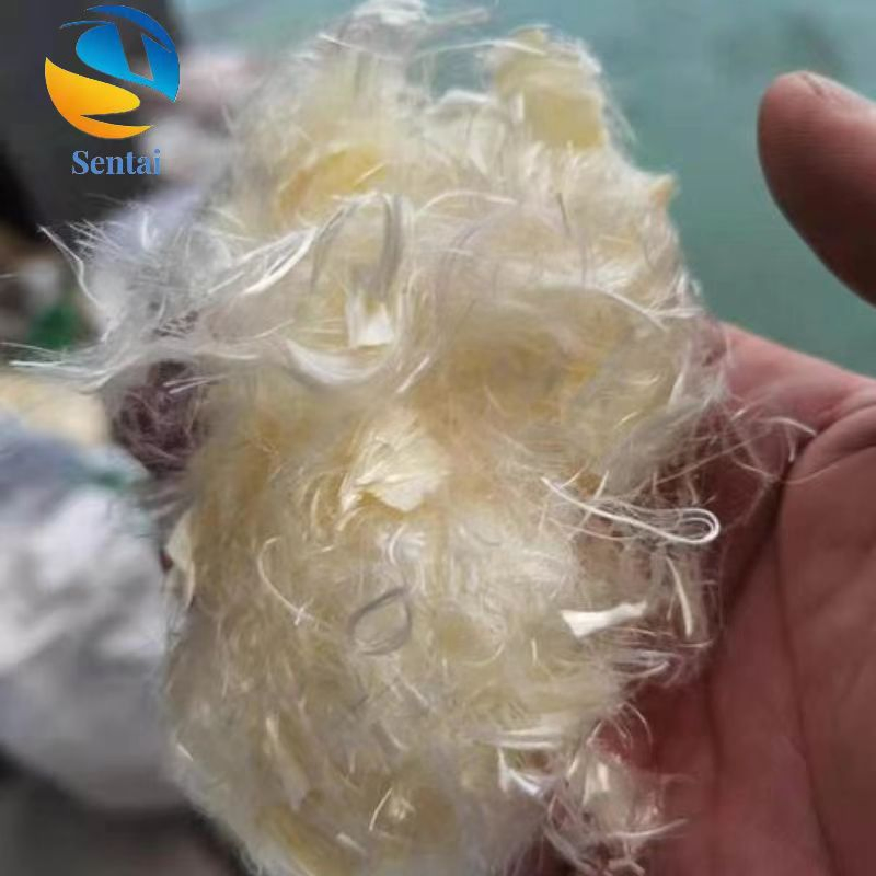 Polypropylene Anti Cracking Fiber Industrial Factory Warehouse Parking Lot Road Construction Road Surface Anti Cracking Polypropylene Fiber