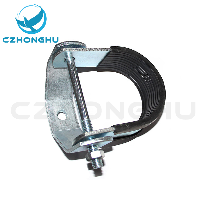 Strut Channel Unistrut Fitting with EPDM Clevis Hanger Pipe Hanger Abrazadera De Correa En U Colgador De Tuberia