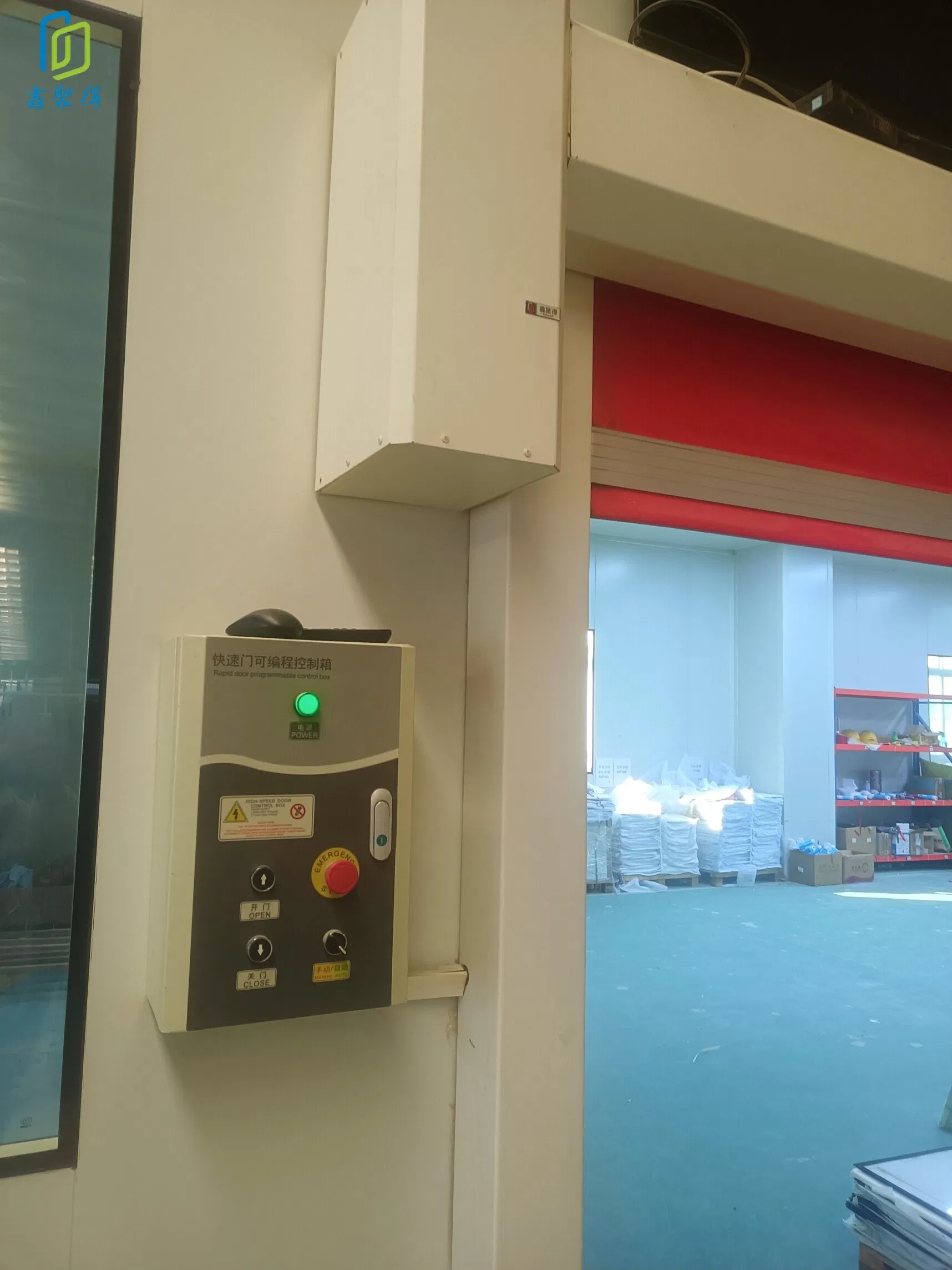 CE Standard Durable PVC Speed Door for Secure Warehouse Operations