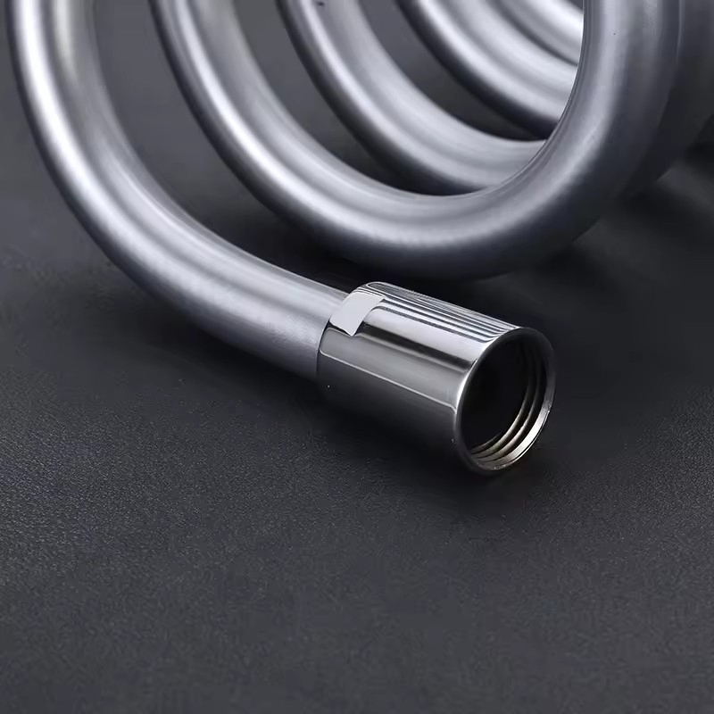 Bathroom Accessories Flexible Faucet Hose Silver Powder PVC Shower Hose
