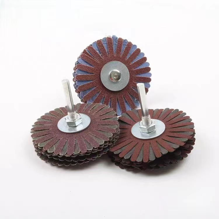 Manufacturer Wholesale Durable Sanding Cloth Flower Head Thousand-Strand Wheels Thousand-Page Wheels Brush