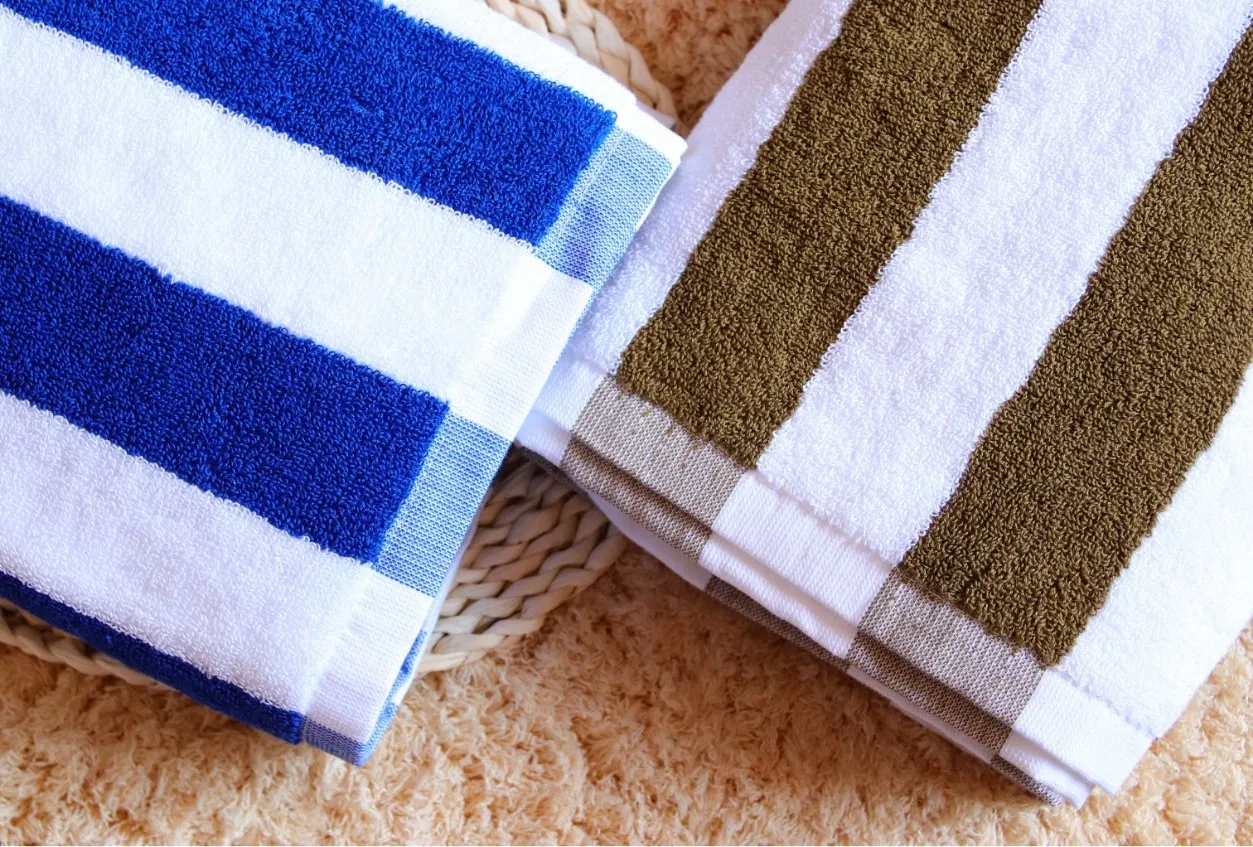 100% Cotton Yarn Dyed Beach Towel, Hotel Bath Towel