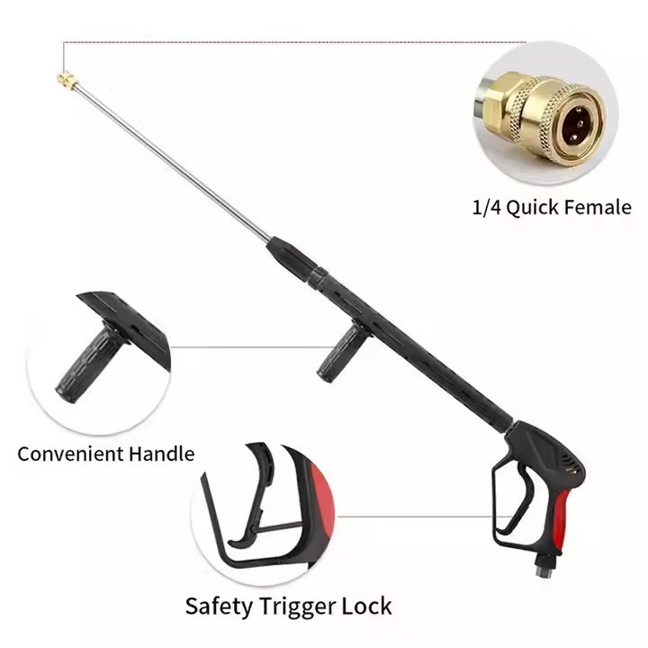 High Pressure Wand 4000psi Jet Water Spray Lance for Car Cleaning