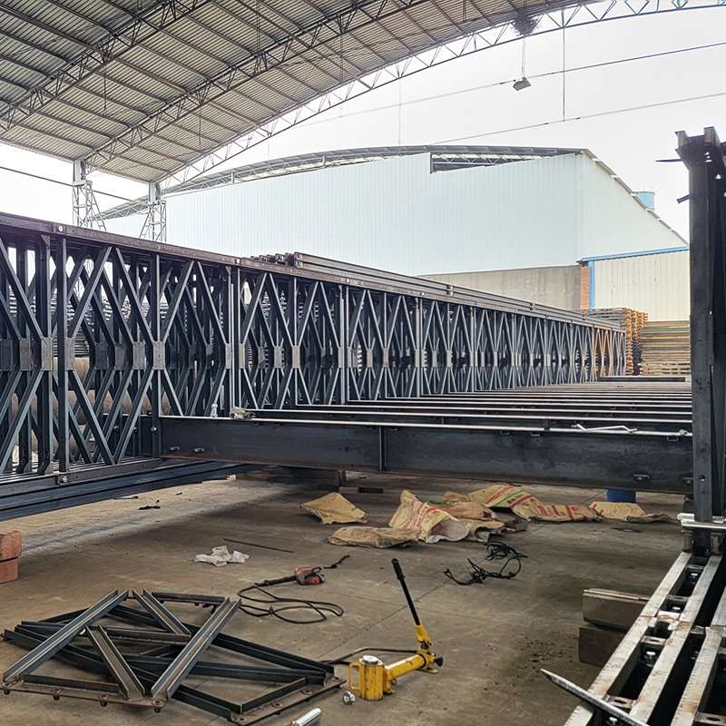 Longest Steel Truss Bridge for Heavy-Duty Train Transport