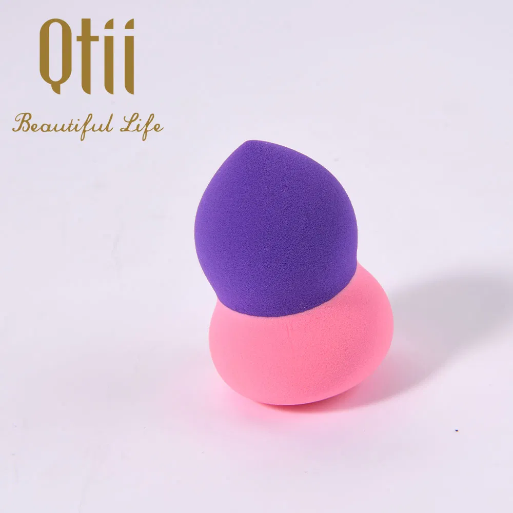 Foundation Round Toothbrush Free-Latex Sponge with Brush Cleaner Makeup Tool Kits