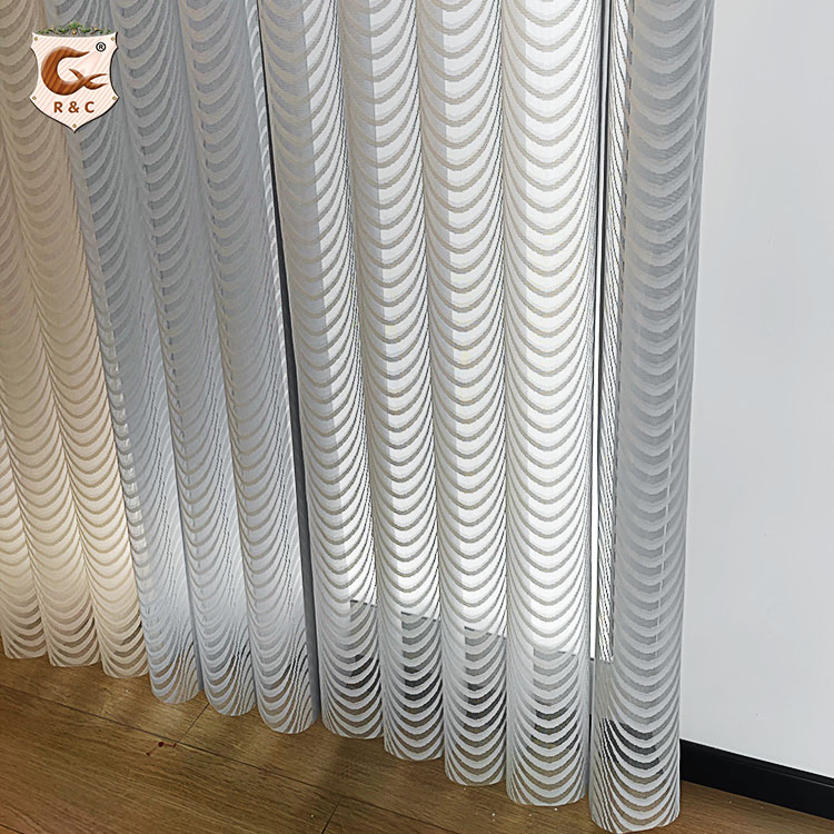 Manufacture High Quality Elegant Hanas Dreamlike Blinds Vertical Sheer Curtain