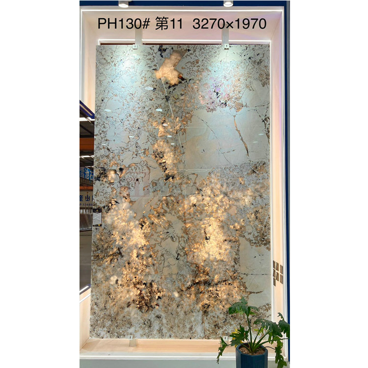 Luxury Stone Backlit Patagonia Quartzite Slab Wall Decor Granite Brazil Quartz Translucent Patagonia Marble