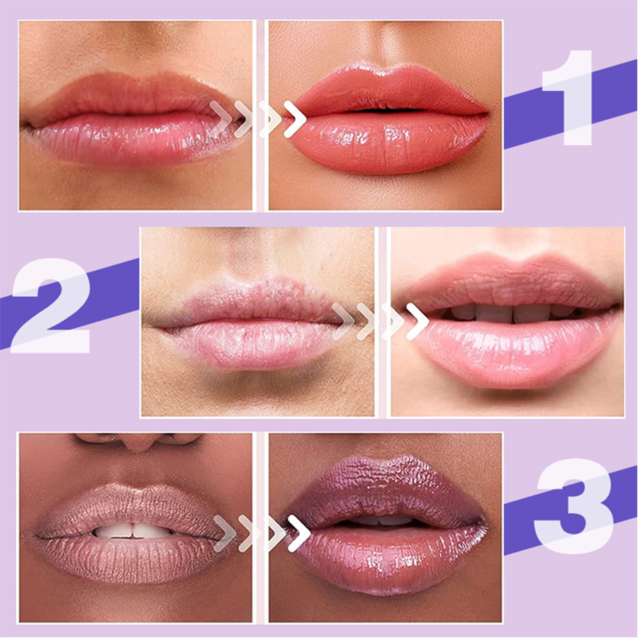 Deep Hydrating Non Greasy Exfoliating Lighten Lip Lines Repair Blueberry Lip Balm