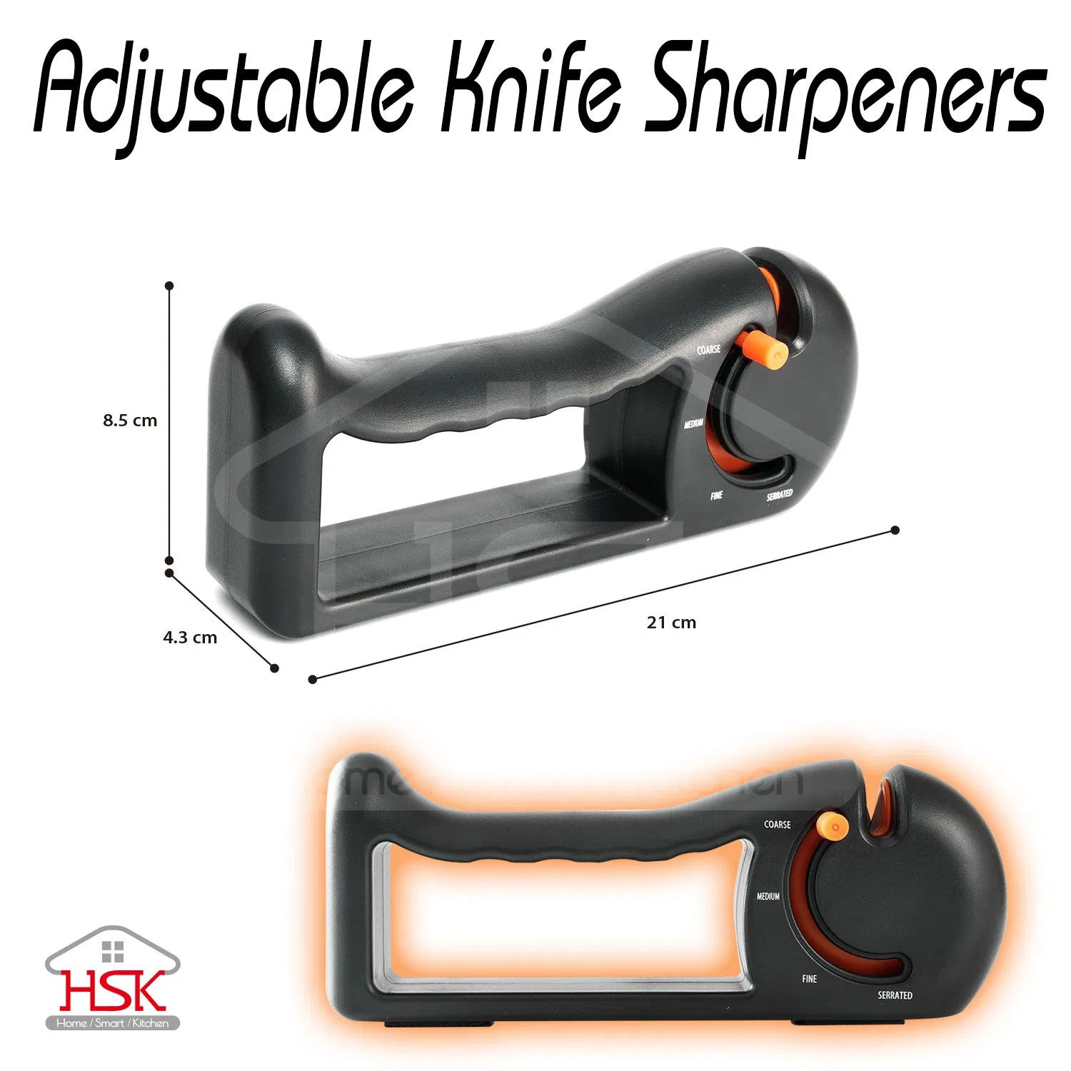 Creative Four-in-One Multi-Functional Knife Sharpener for Household Kitchens