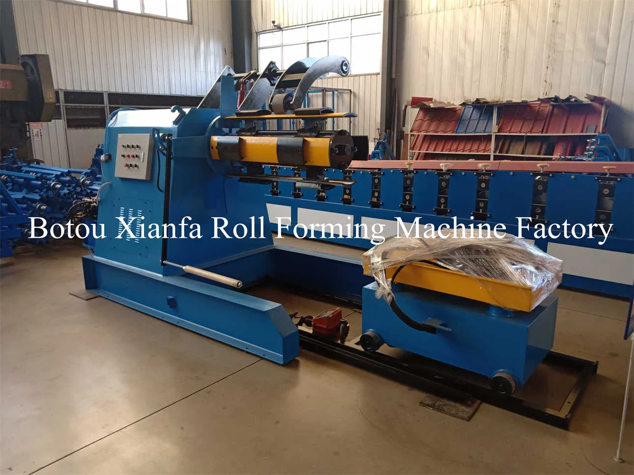 Steel Coils Hydraulic Decoiler Uncoiler