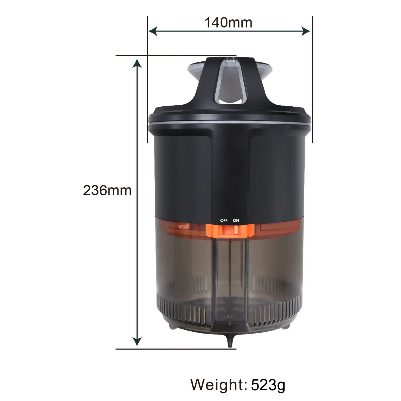 Indoor Bug Trap Attracted UV Light Mosquito Killer Lamp