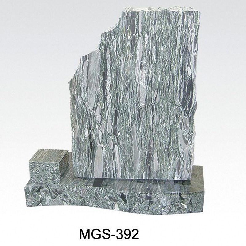Australia New Zealand Granite Tombstone Gravestone Monument Headstone with Jesus Statue for Cemetery