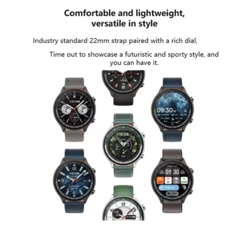 2025 New Smart Watch Zinc Alloy Material Heart Rate Blood