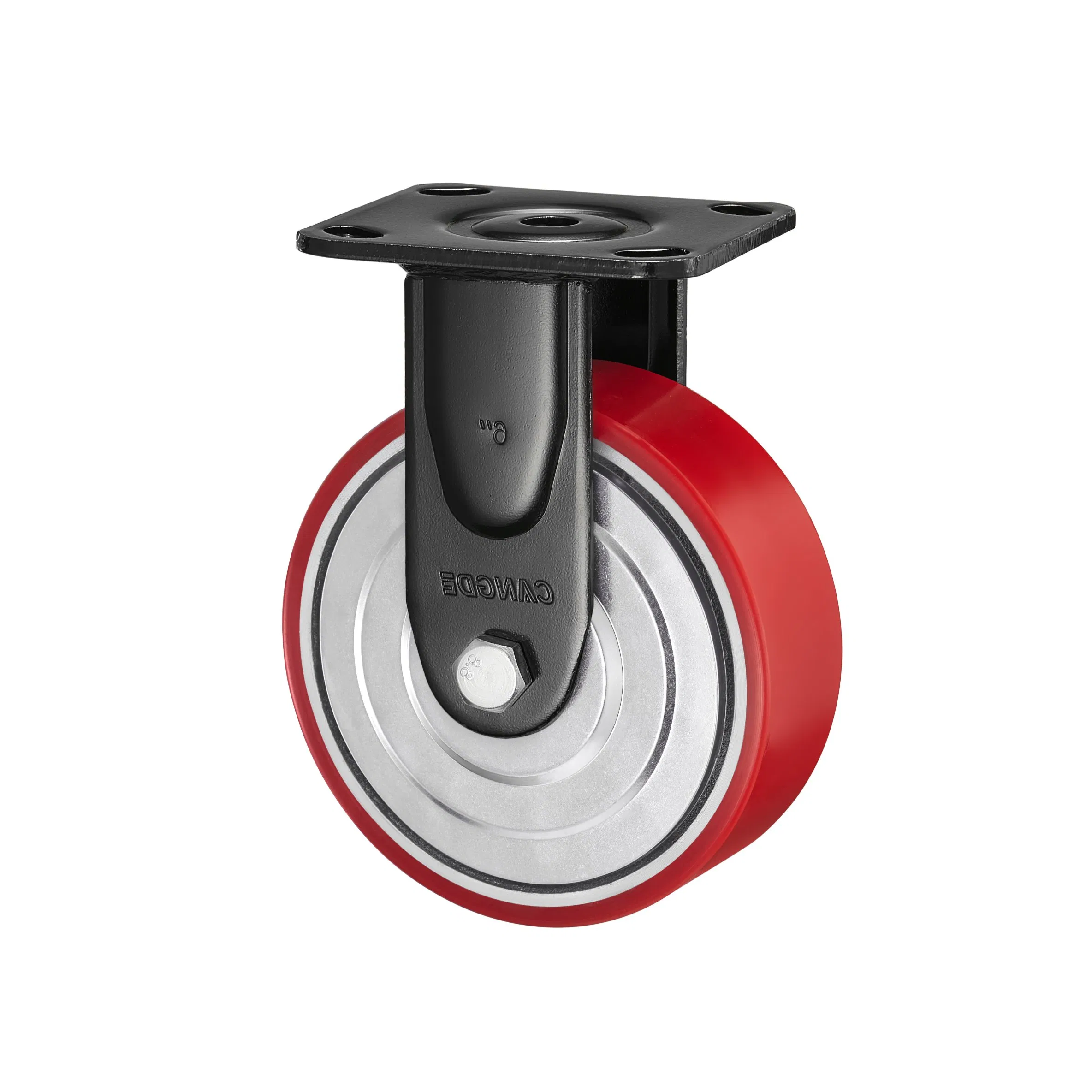 Factory Wholesale Heavy Duty 4" 5" 6" 8" Polyurethane Wheels Heavy Duty Caster Wheels