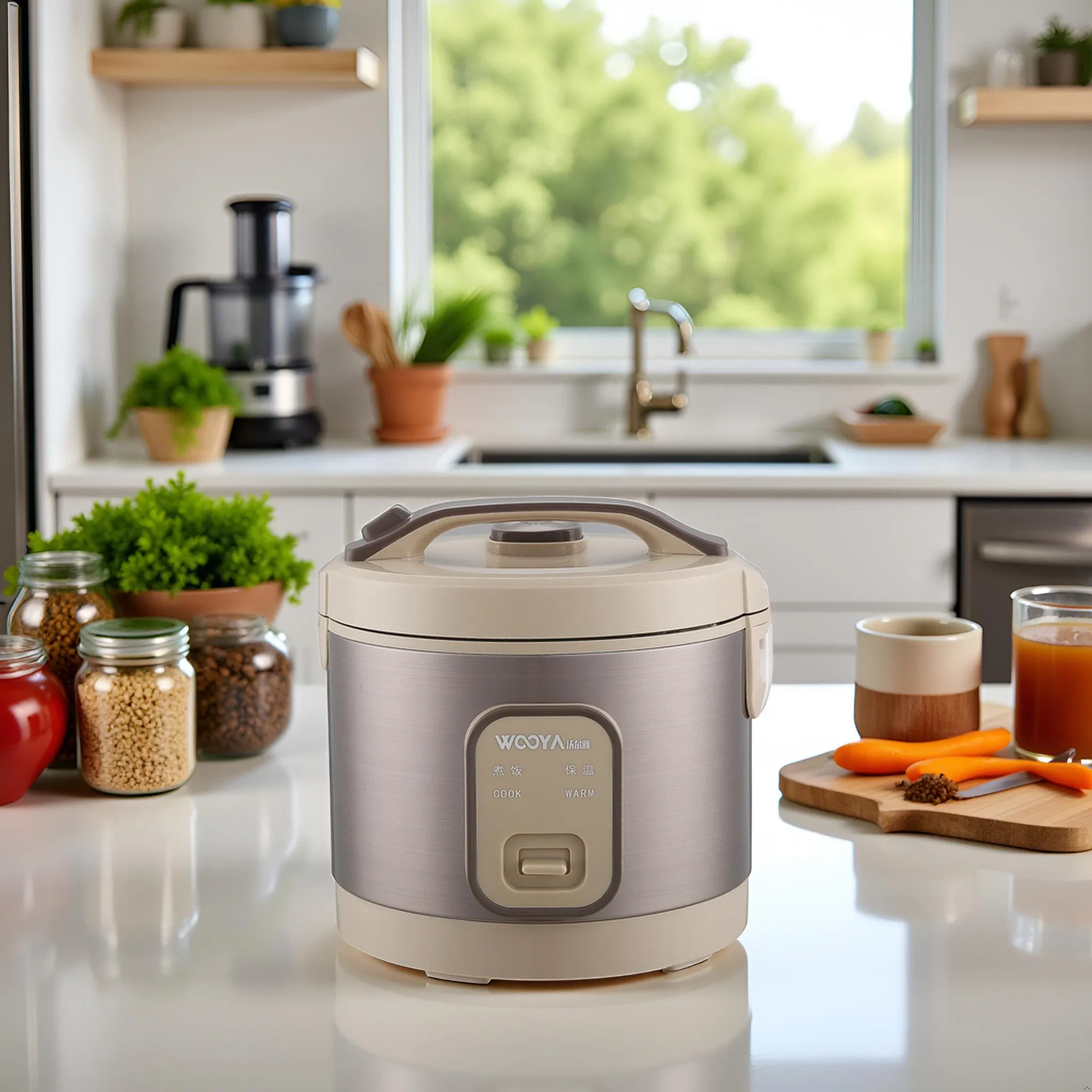 Smart Jar Electric Rice Cooker with Auto Cooking Feature