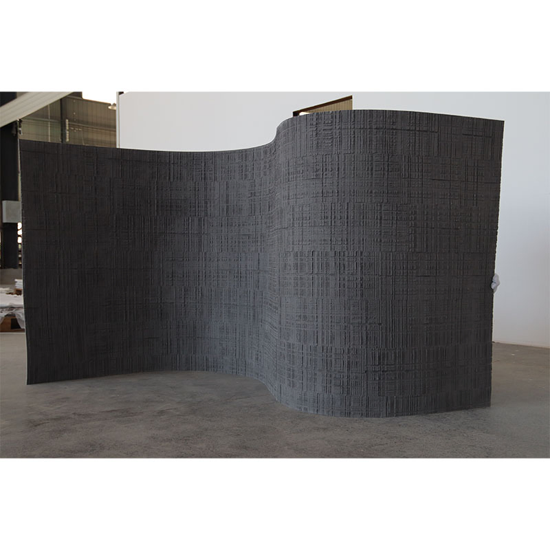 Hot Sale Matte Texture Grid-Like Distribution Flexistone Sawing Wood Board