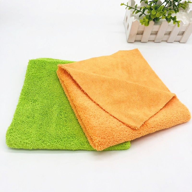 Hot-Selling 30*30cm, 40*40cm, Microfiber Edgeless Long Short Pile Towel for Car Wash and Polishing, Scratch-Free and Quick Drying