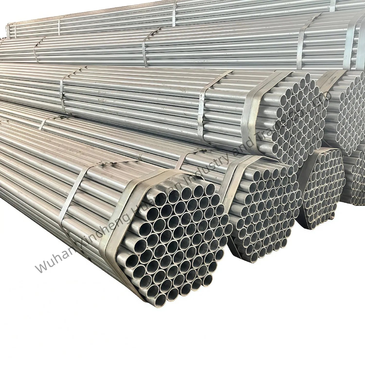 Customized Galvanized Steel Round Pipe En 10219 S235jrh S275joh Standard