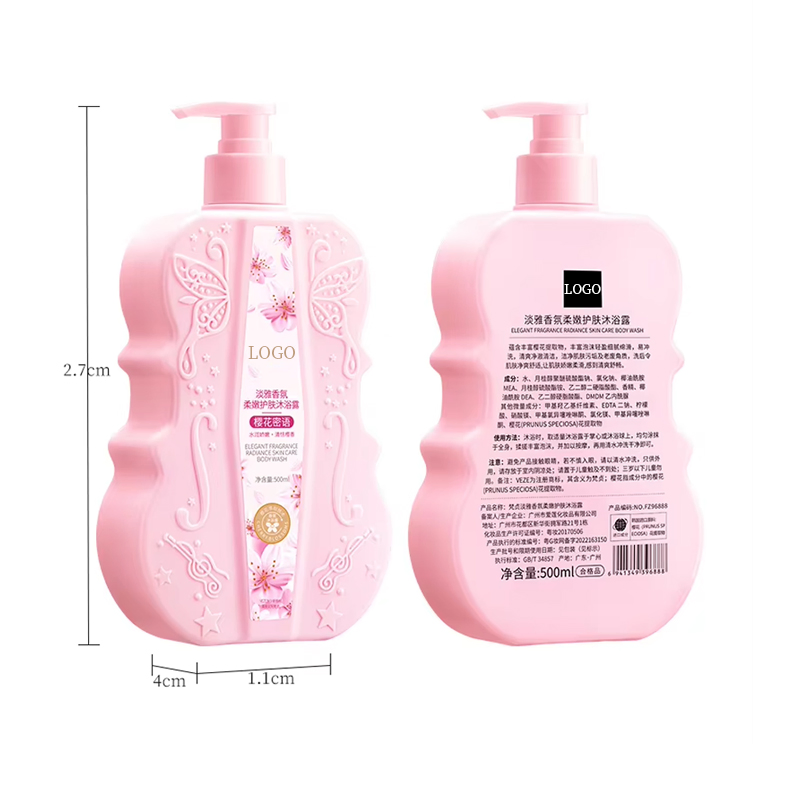 Ditong Organic Herbal Fragrance Oil Controil Smoothing Skin Bubble Moisturizing Shower Gel