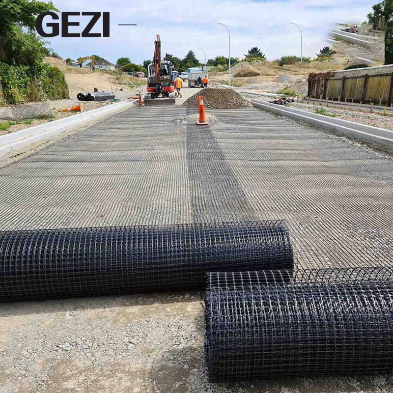 Uniaxial Biaxial Polyester Steel Geogrid PP Polypropylene Plastic Uni Axial HDPE Terra Mesh Gabion Road Soil Stabilizer Fencing