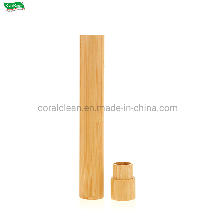 Wholesale Eco-Friendly Bamboo Travel Case Bamboo Toothbrush Case
