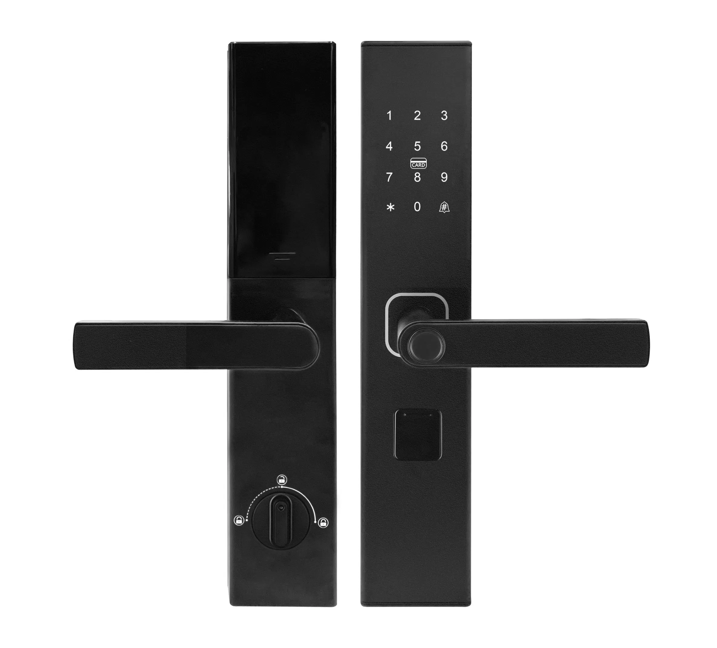 Smart Lock Aluminum Alloy 3D Face Recognition Fingerprint