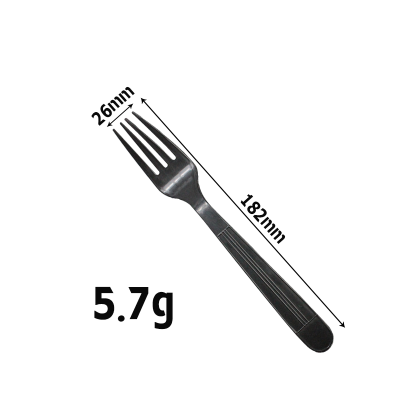 Dinnerware Set - Factory Outlet 5.7g PP Fork - Premium Disposable Plastic Cutlery
