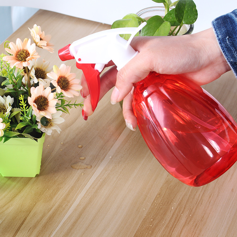 Candy Color Watering Can Sprayer Small Spray Bottle for Gardening, Transparent Mini Watering Can for Plants and Flowers