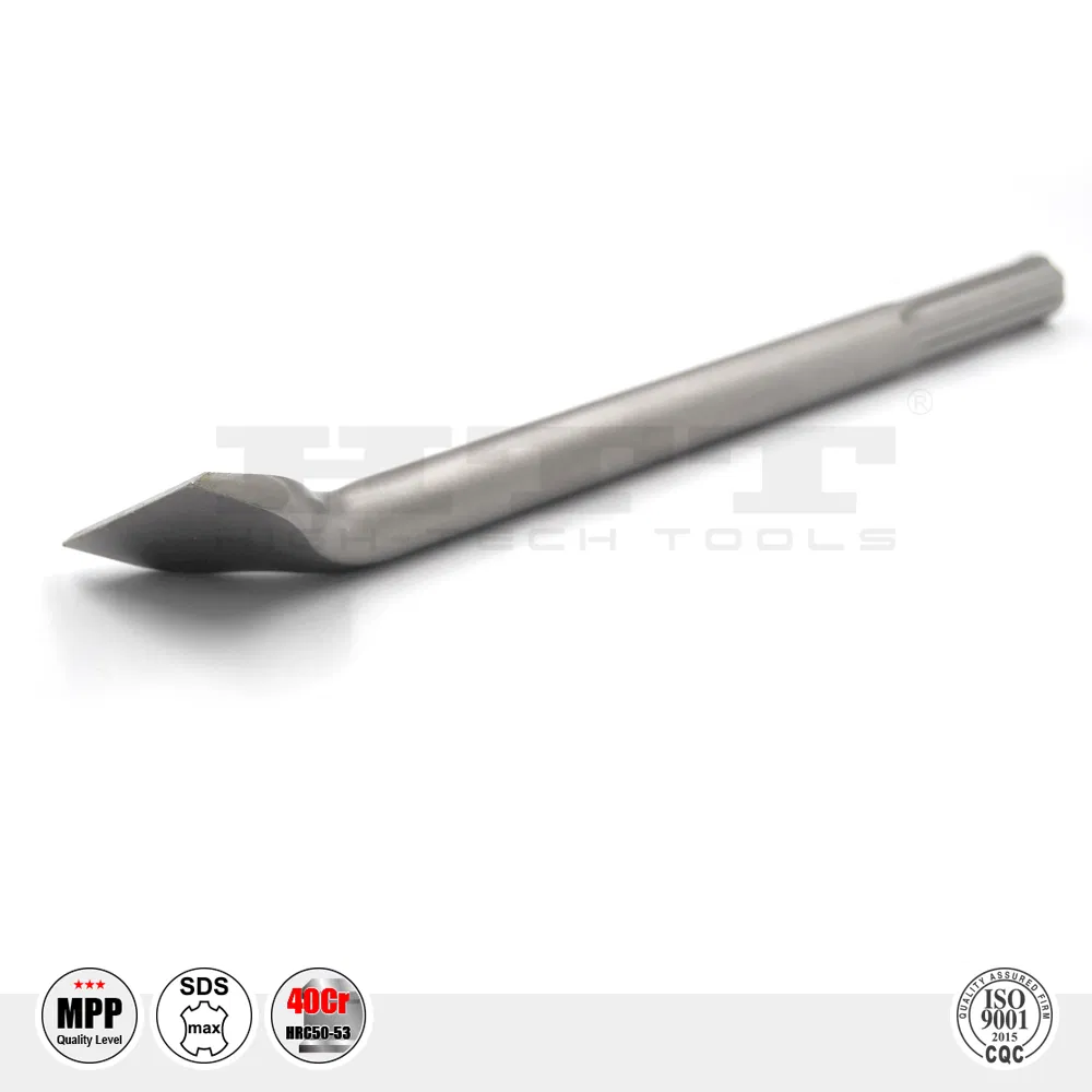 Premium Alloy Steel Tile Hammer Chisel SDS Max for Paved Tile Ceramic Porcelain Breakage