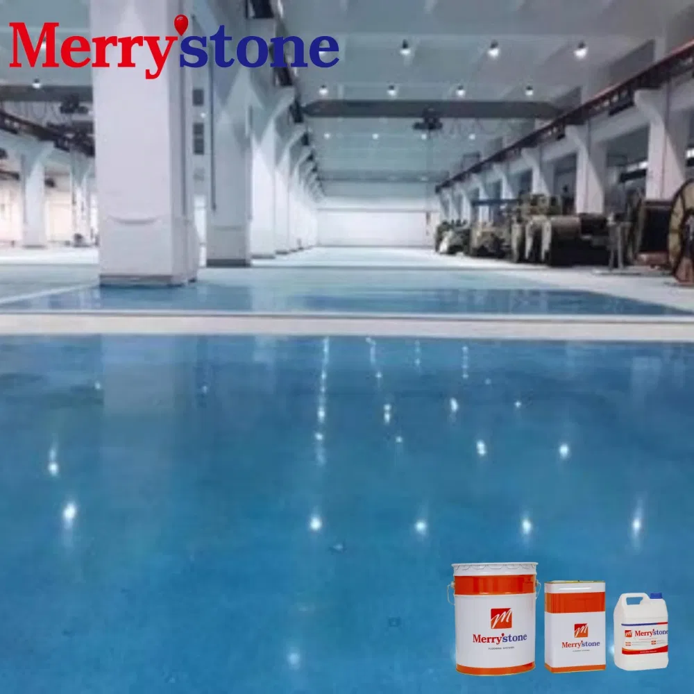 Durable Colored Sealing Cured Concrete Floor Coating for Hospital Corridor