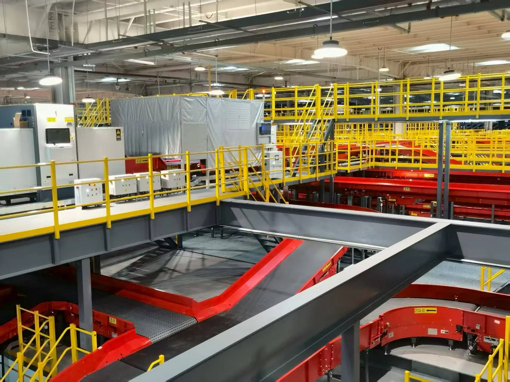 Factory Price Isolated Damage Control Industrial Steel Stairs for Factory Workshop