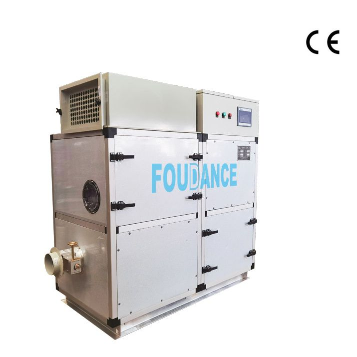 Zcs-3000 Adsorption Dehumidifier Desiccant Rotor Dehumidifier for Low Humidity Level