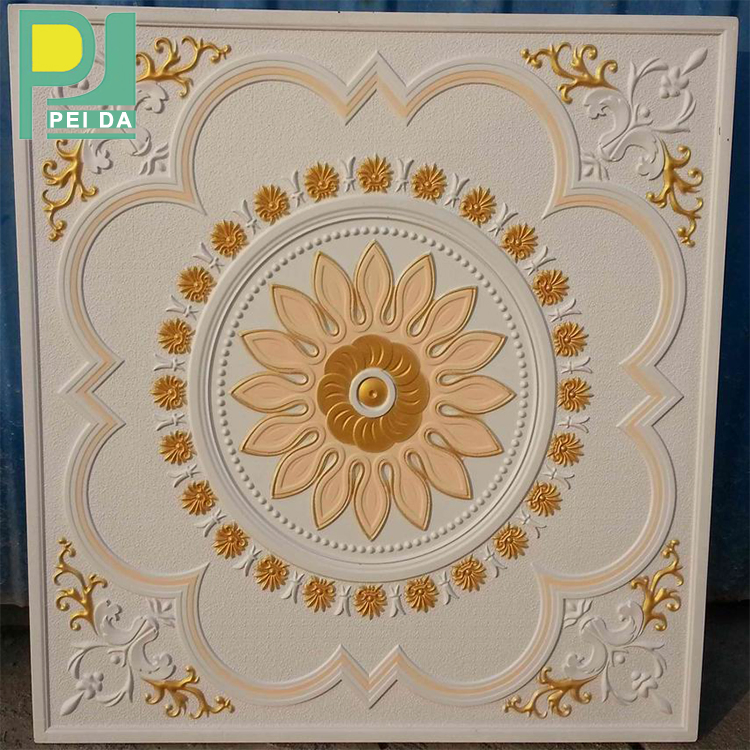 9mm Customizable Heat Proof Plasterboard Grg Gypsum Ceiling 2X2