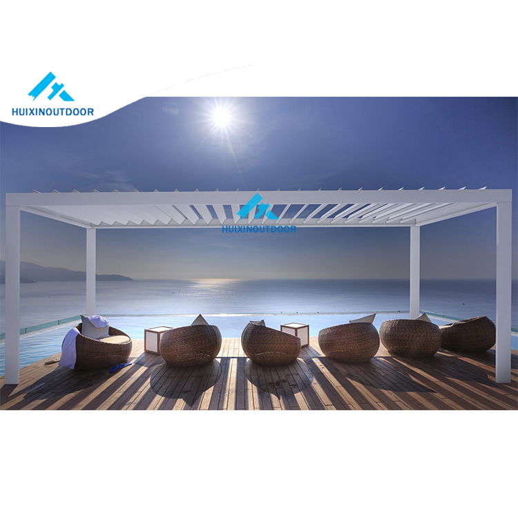 Rain Proof Post Gazebo Attached Bracket Fabric Pergola Cut Decorative Large Pergola