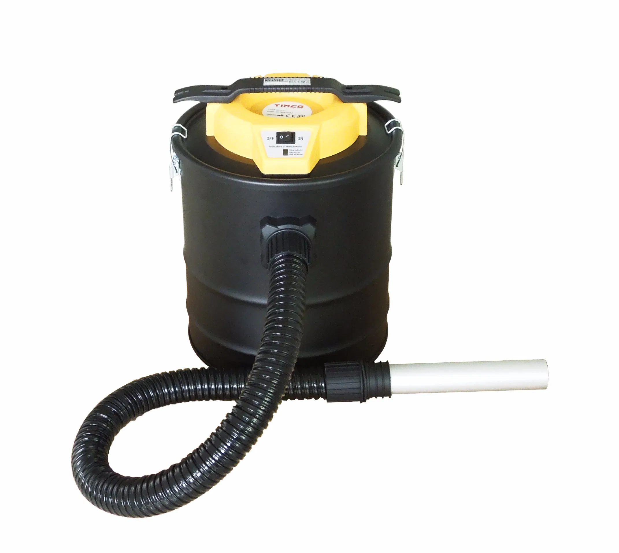 401-12/15/18/20/23L Electric Dry Fireplace Ash BBQ Ash Vacuum Cleaner with Filling Indicator with or Without Wheelbase