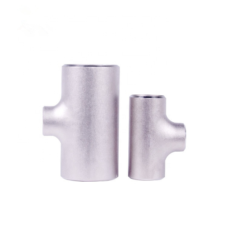 ASTM B363 Gr. 7 Grade 7 Alloyed Titanium Tee for Industrial Use