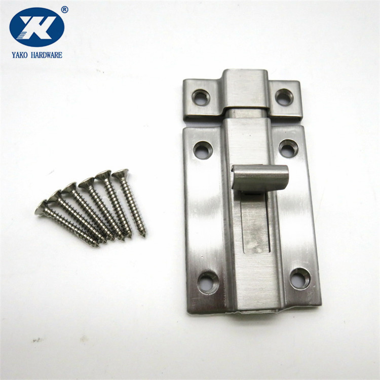 3 Inches Sliding Latch Sliding Lock Door Security Slide Barrel Bolt
