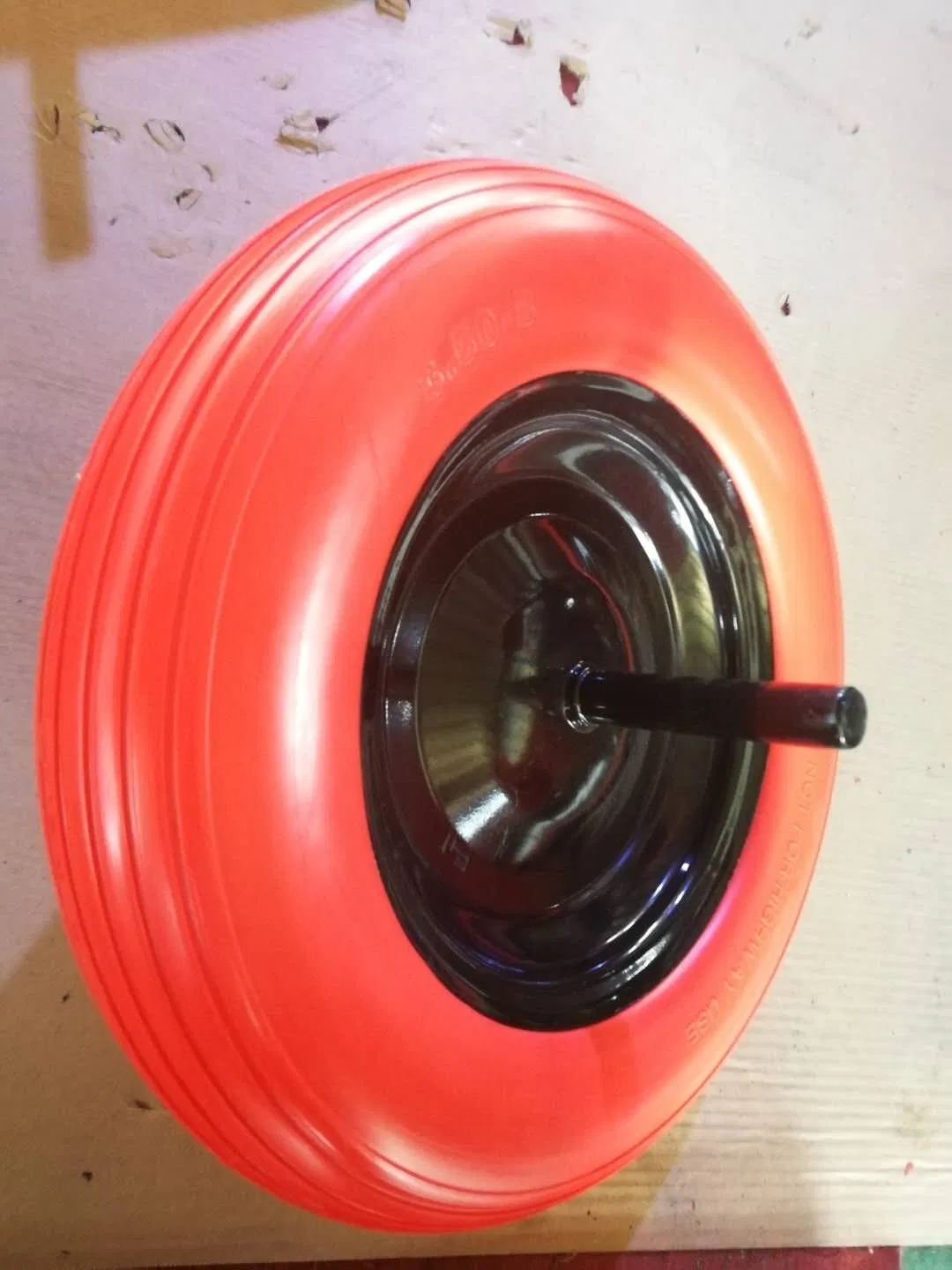 Colour Flat Free Tyre PU Foam Wheel 14inch 3.50-8