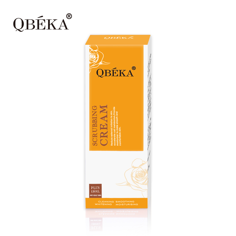 High Quality Hot Sale Qbeka Whitening Scrubbing Cream Body Scrub
