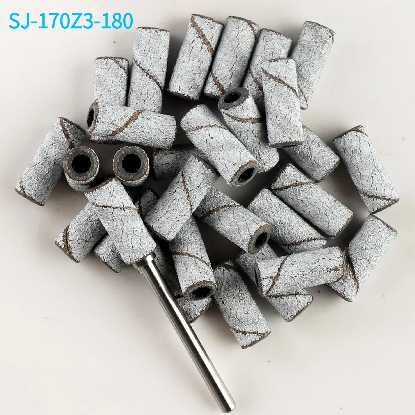 Nail Polish Zebra Zirconia Abrasive 3mm Small Mini Nail Sanding Bands