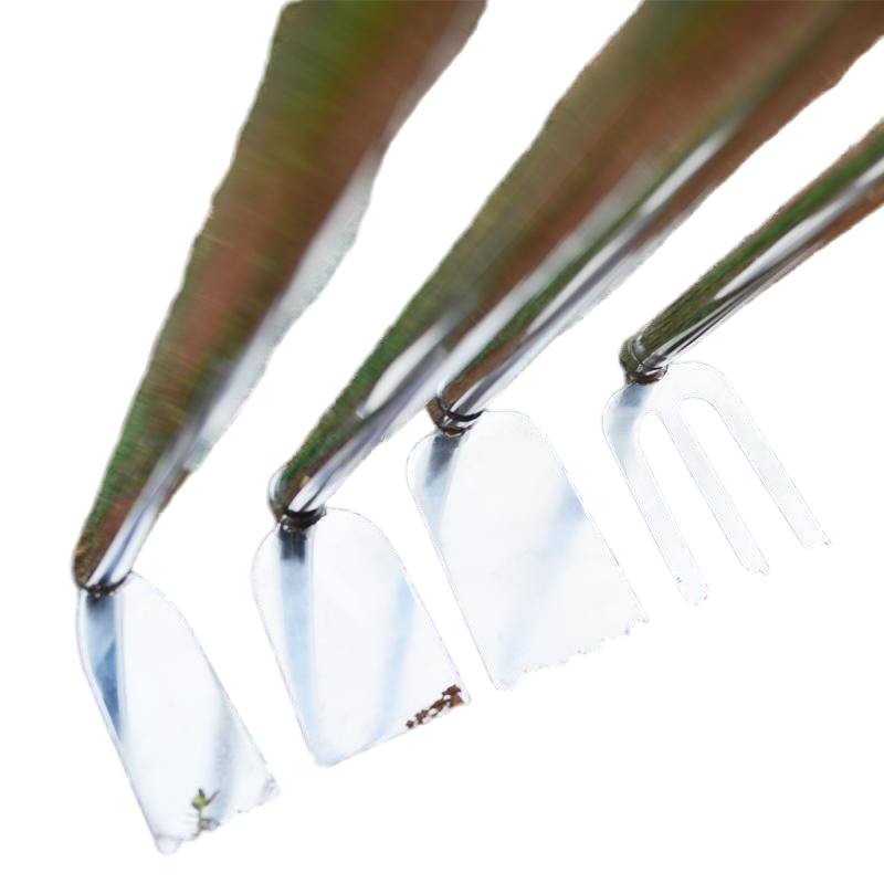 Premium Stainless Steel Hoe for Easy Vegetable and Flower Planting
