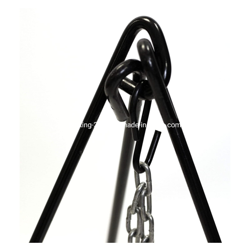 Adjustable Camp Tripod, 40 to 60-Inch Tall, Black